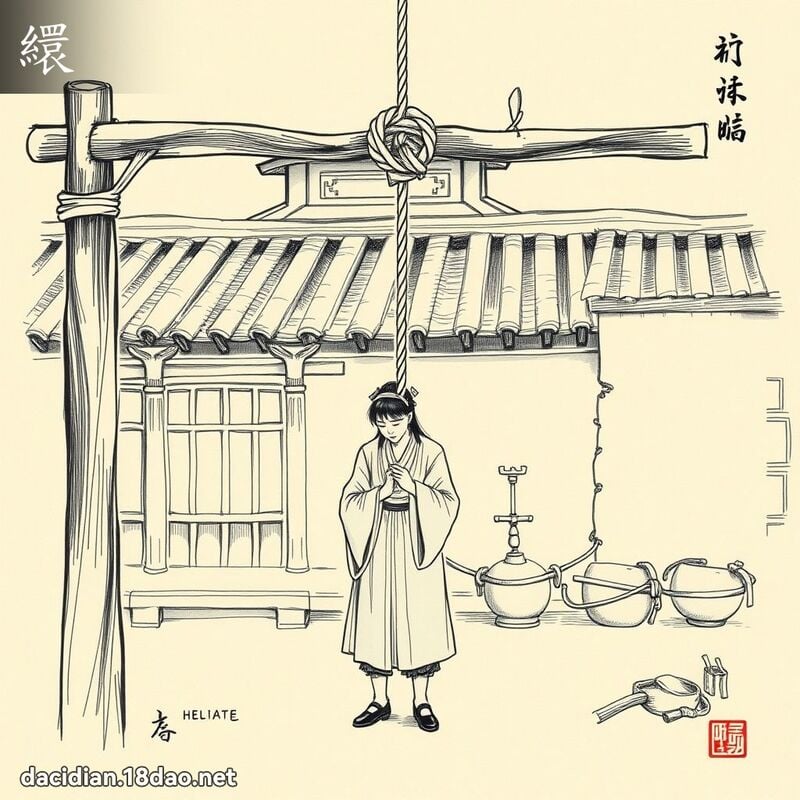 汉字: 繯 (多音字)