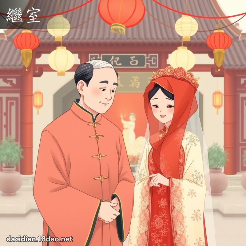 继室 - 国语大辞典配图