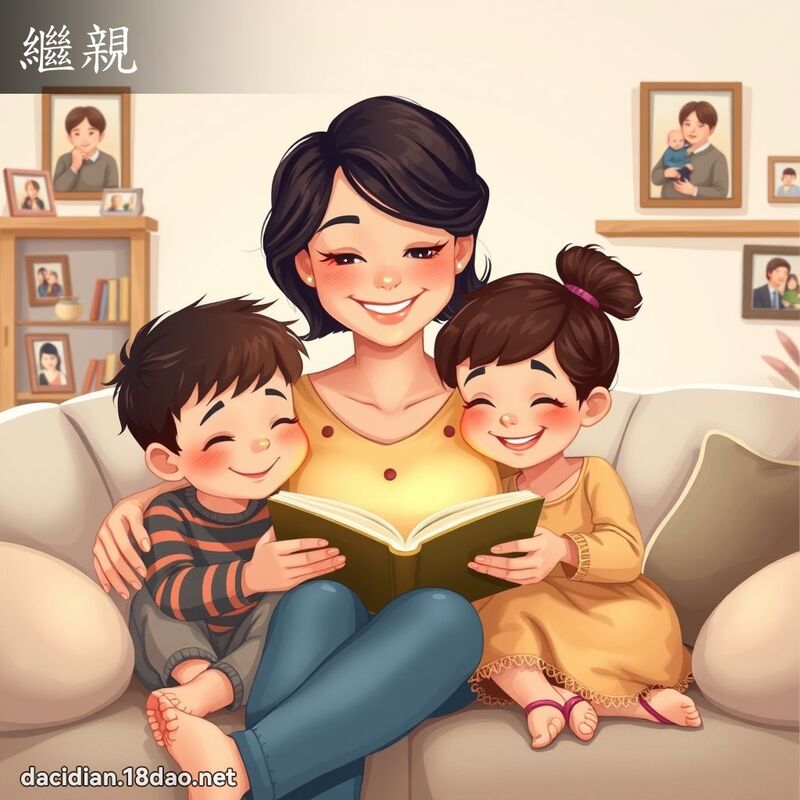 繼親 - 國語大辭典配圖