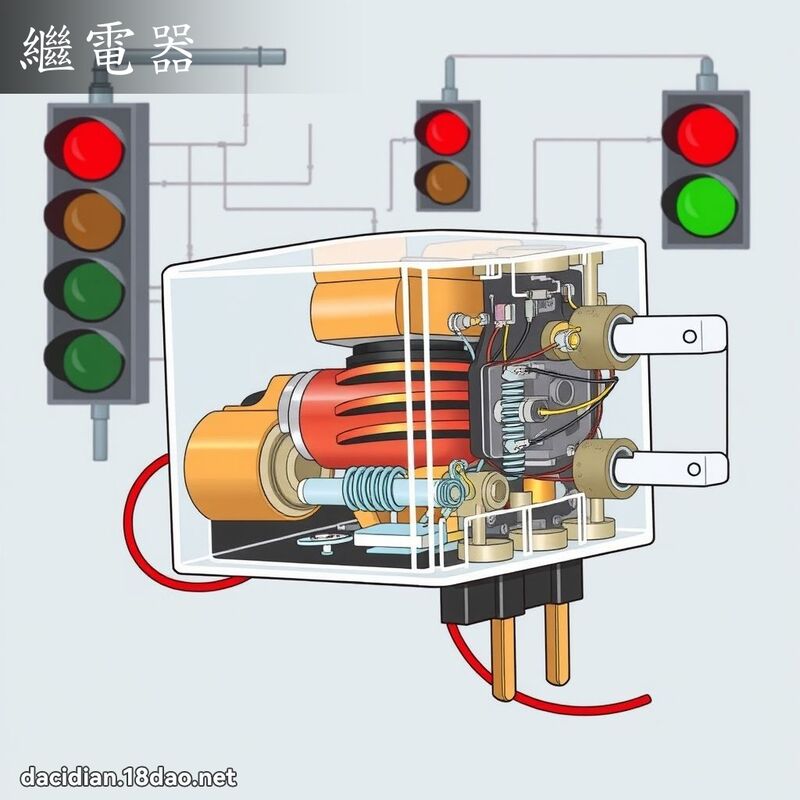 繼電器 - 國語大辭典配圖