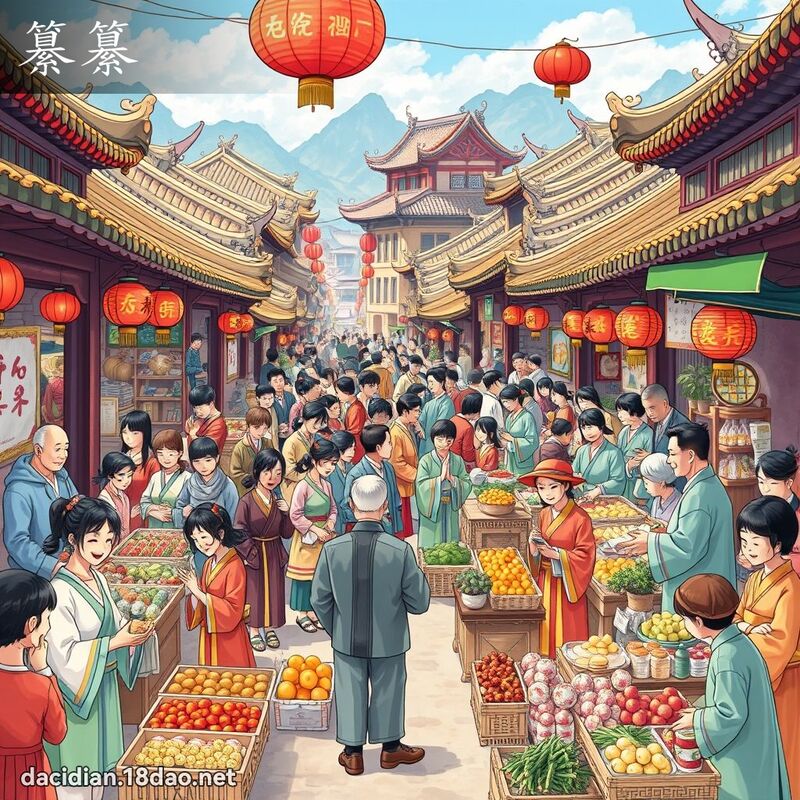 纂纂 - 國語大辭典配圖