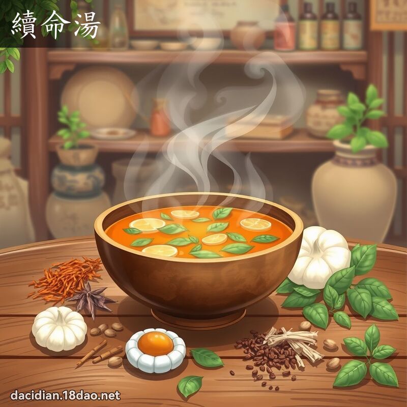 续命汤 - 国语大辞典配图