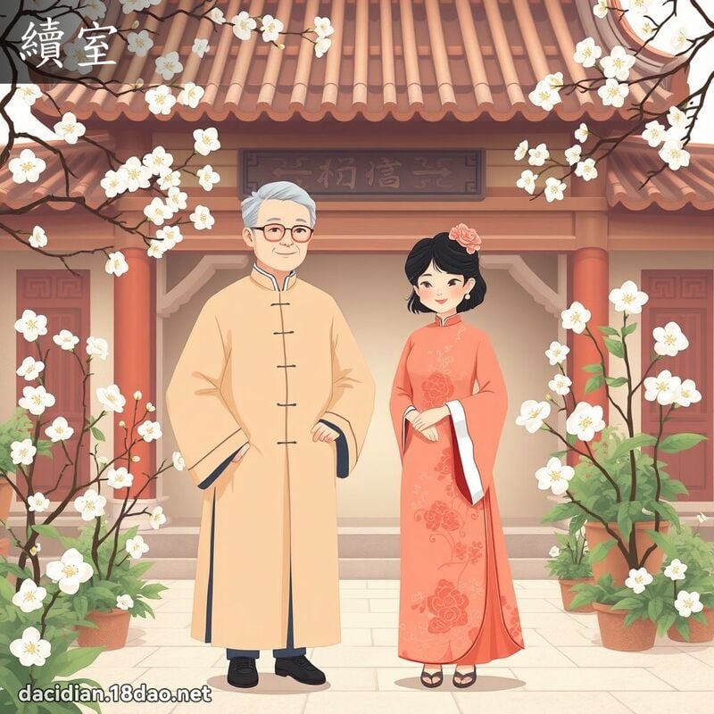 續室 - 國語大辭典配圖