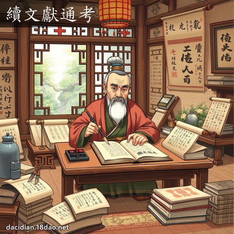 续文献通考 - 国语大辞典配图