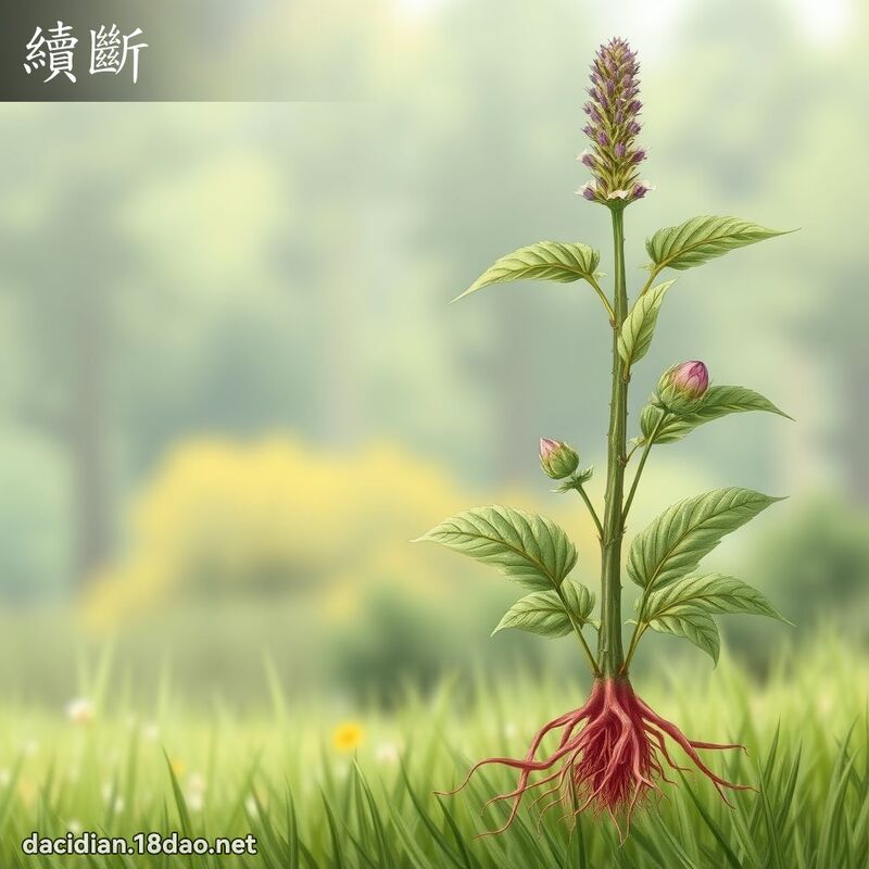 續斷 - 國語大辭典配圖
