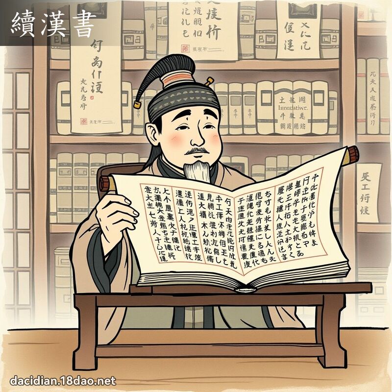 續漢書 - 國語大辭典配圖