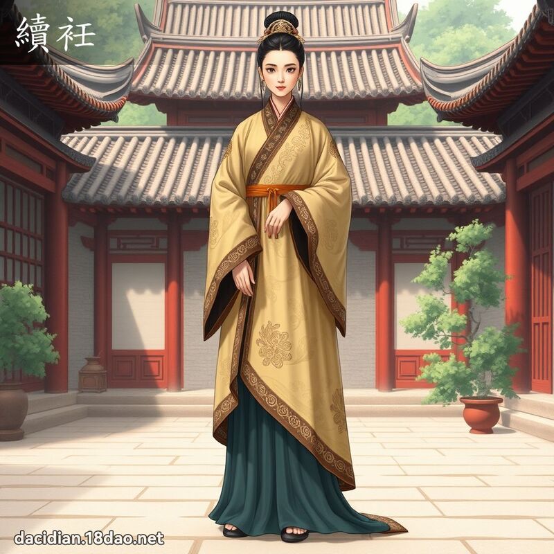 续衽 - 国语大辞典配图