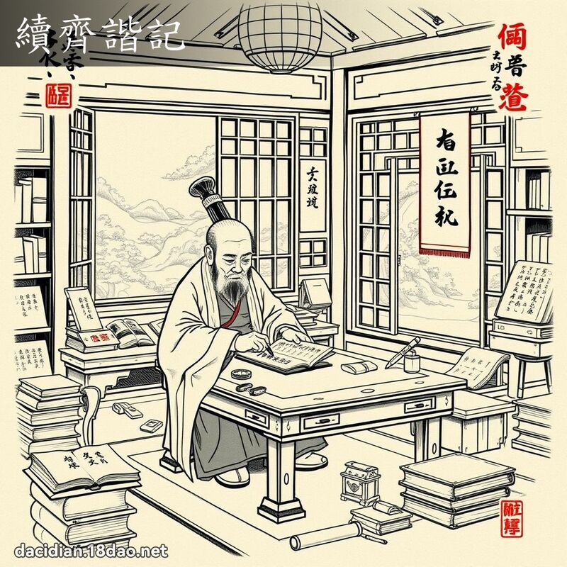 續齊諧記 - 國語大辭典配圖
