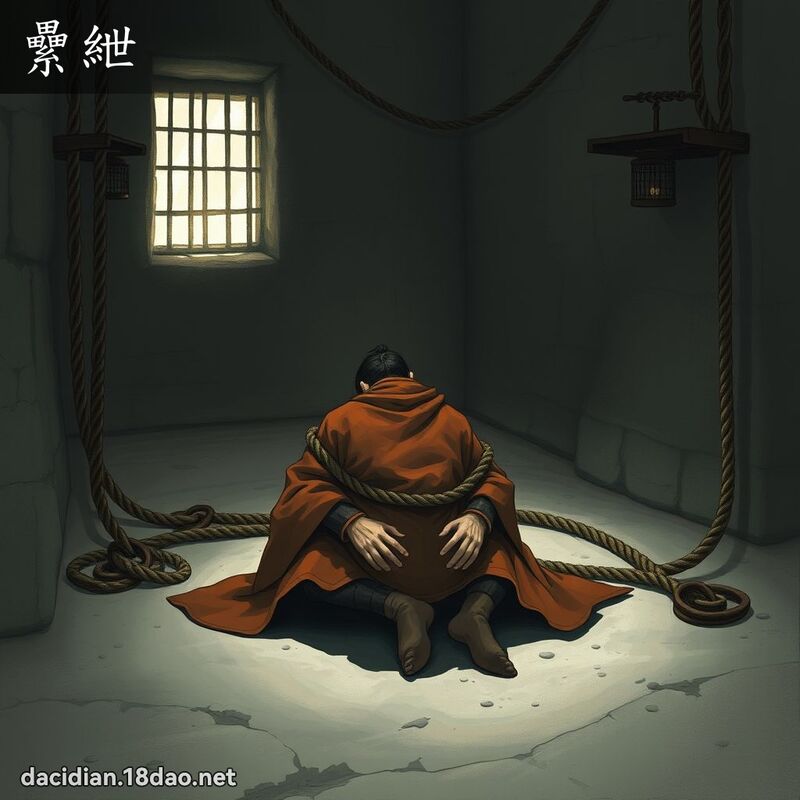 纍紲 - 國語大辭典配圖