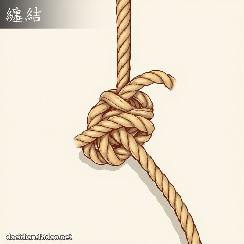 纏結 - 國語大辭典配圖