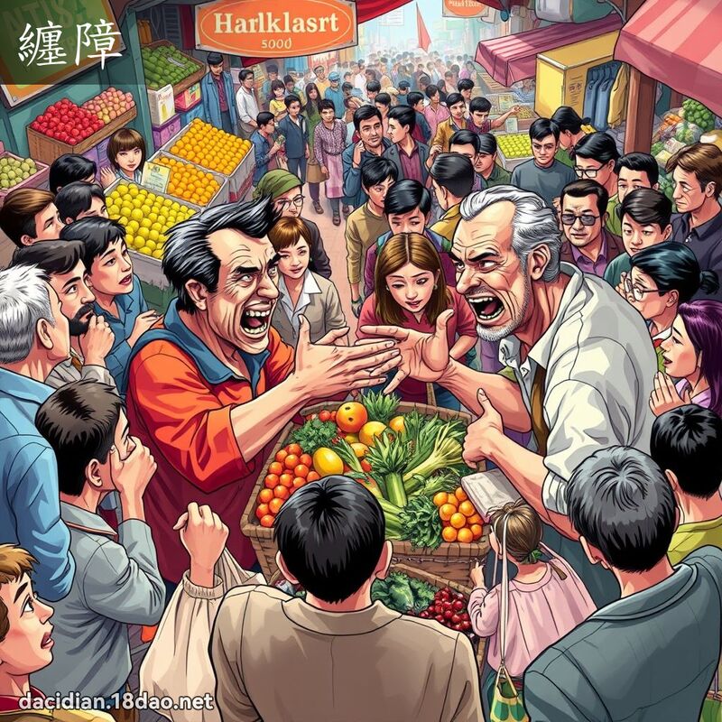 纏障 - 國語大辭典配圖