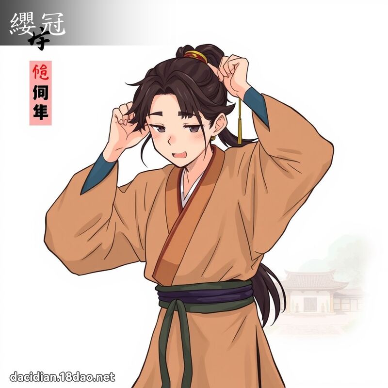缨冠 - 国语大辞典配图