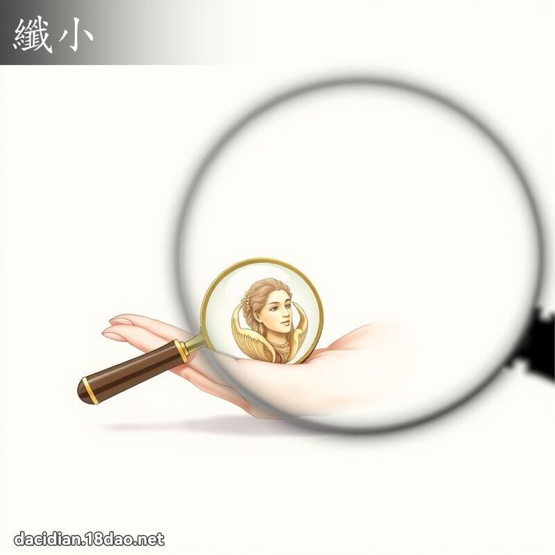 纤小 - 国语大辞典配图