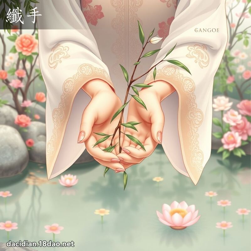 纖手 - 國語大辭典配圖