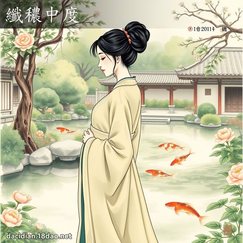 纤穠中度 - 国语大辞典配图