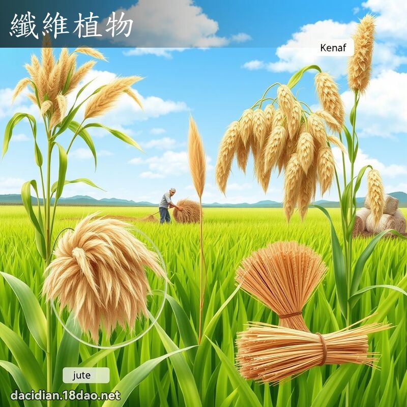 纖維植物 - 國語大辭典配圖