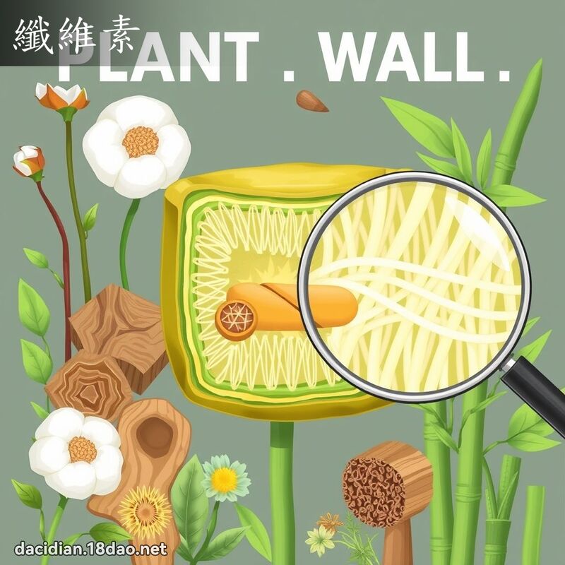 纖維素 - 國語大辭典配圖
