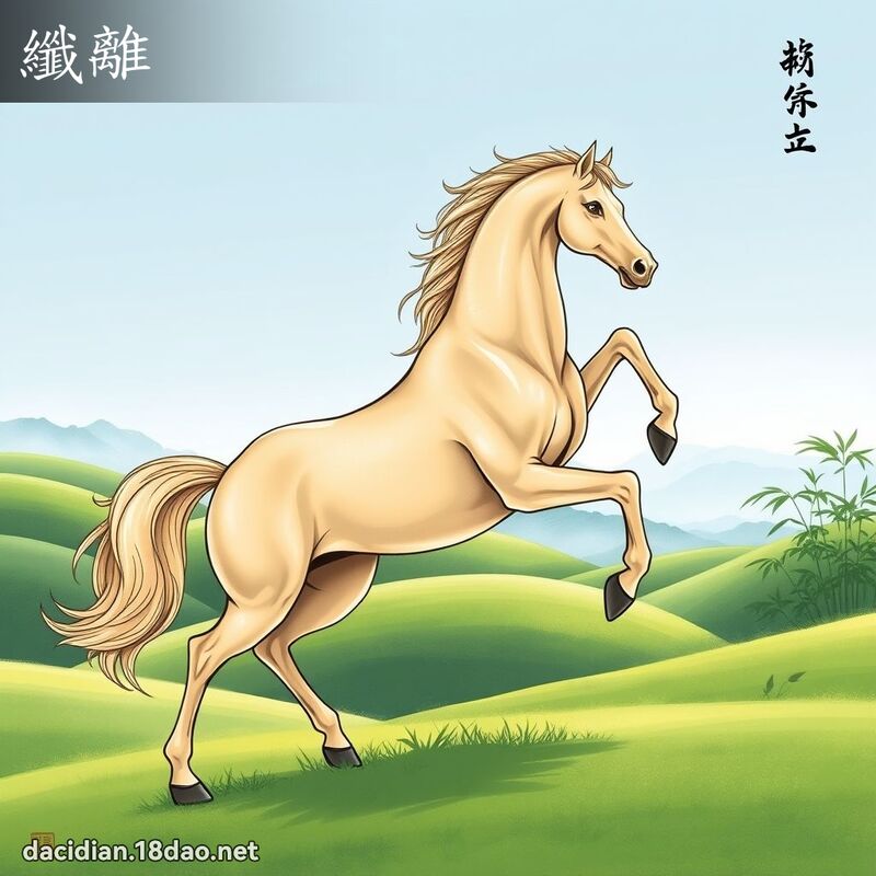 纖離 - 國語大辭典配圖