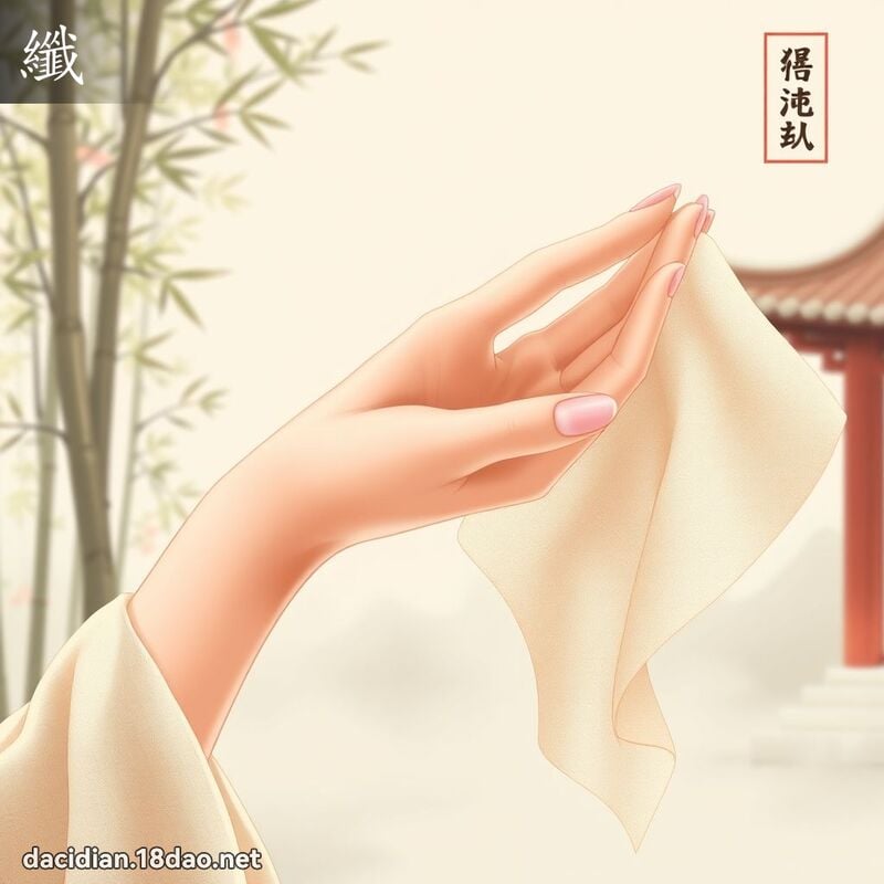 纖 - 國語大辭典配圖