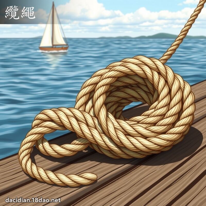 缆绳 - 国语大辞典配图