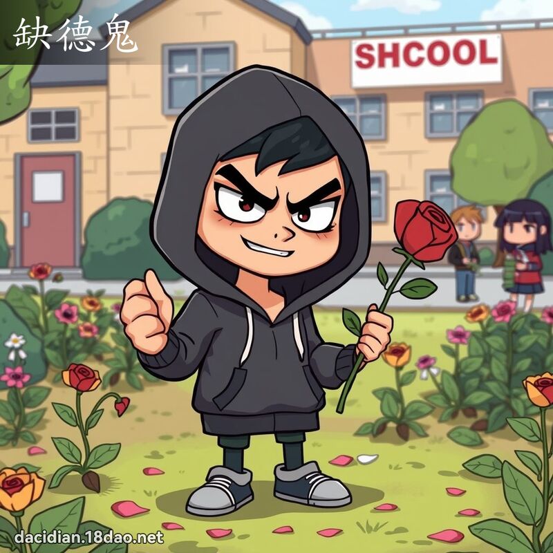 缺德鬼 - 國語大辭典配圖