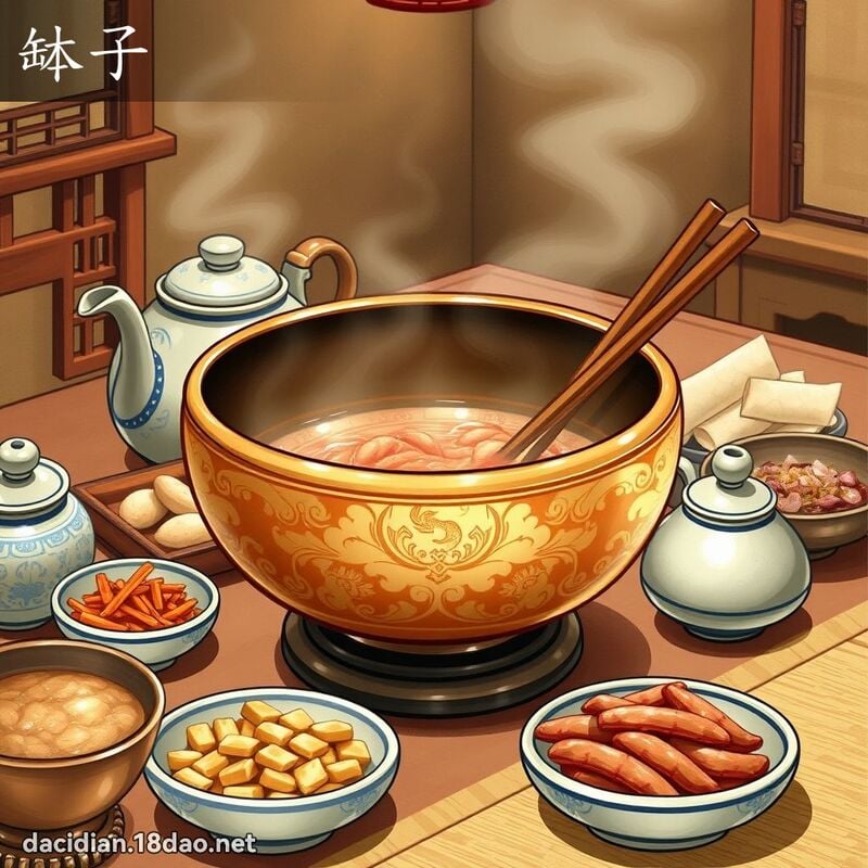 钵子 - 国语大辞典配图