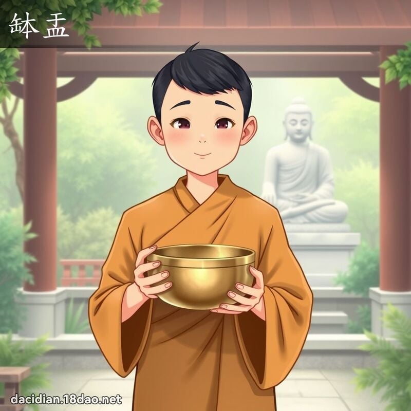 钵盂 - 国语大辞典配图