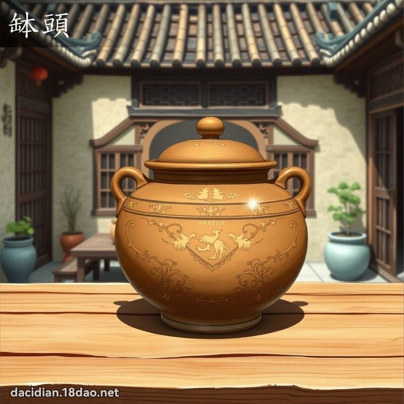 钵头 - 国语大辞典配图