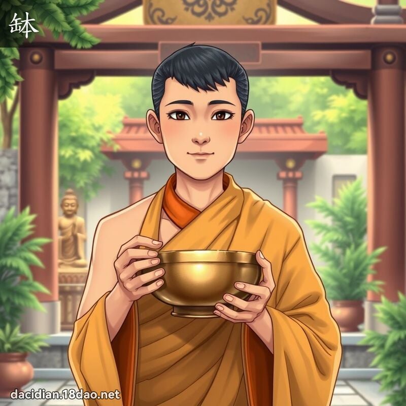 缽 - 國語大辭典配圖