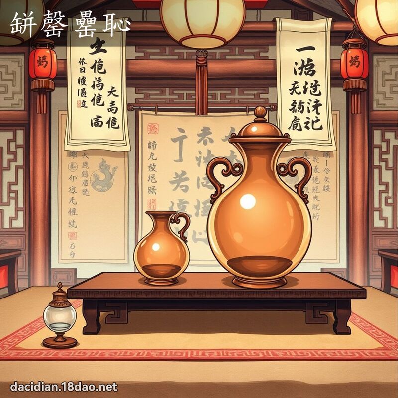 缾罄罍耻 - 国语大辞典配图