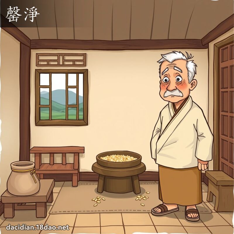 罄净 - 国语大辞典配图