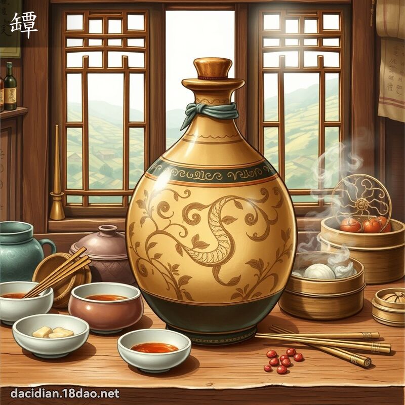 罈 - 國語大辭典配圖