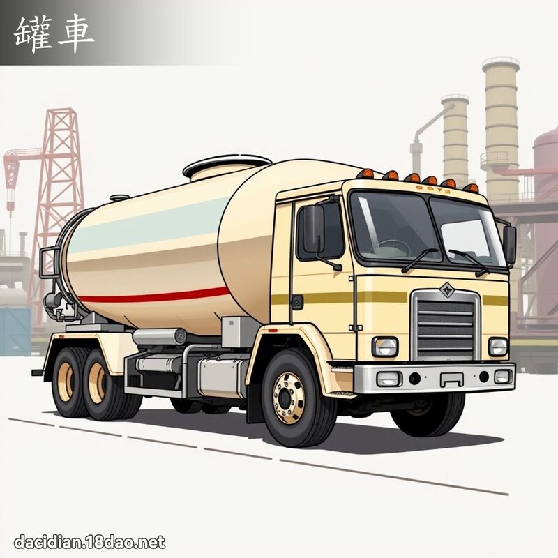 罐車 - 國語大辭典配圖