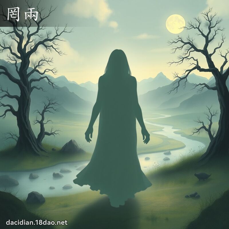罔两 - 国语大辞典配图