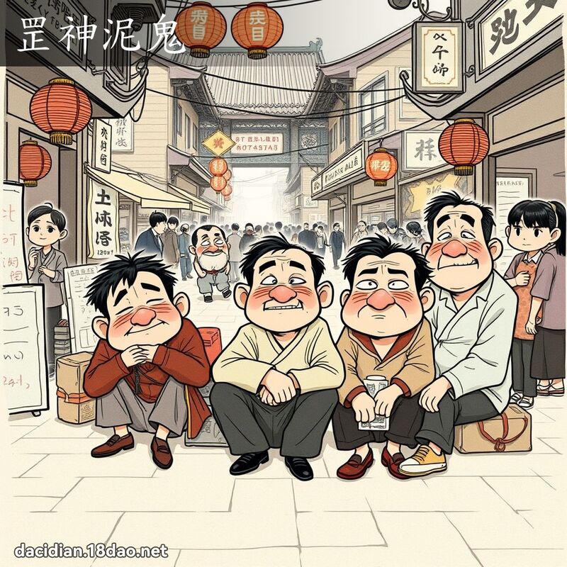 罡神泥鬼 - 国语大辞典配图