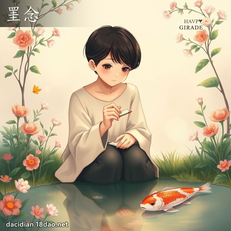罣念 - 国语大辞典配图