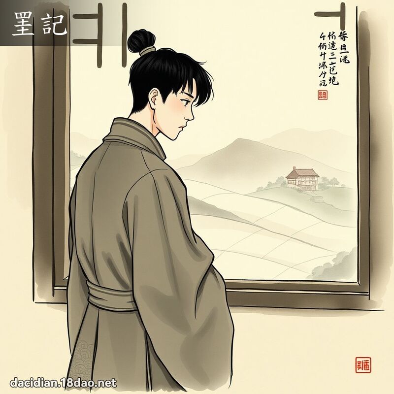 罣记 - 国语大辞典配图