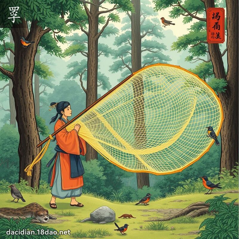 罦 - 國語大辭典配圖