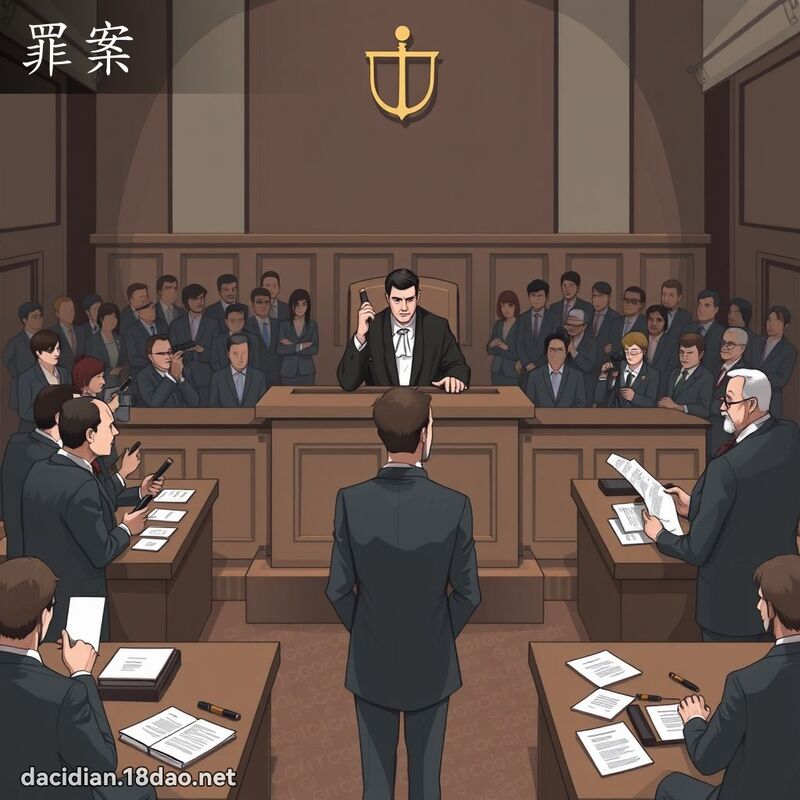罪案 - 國語大辭典配圖