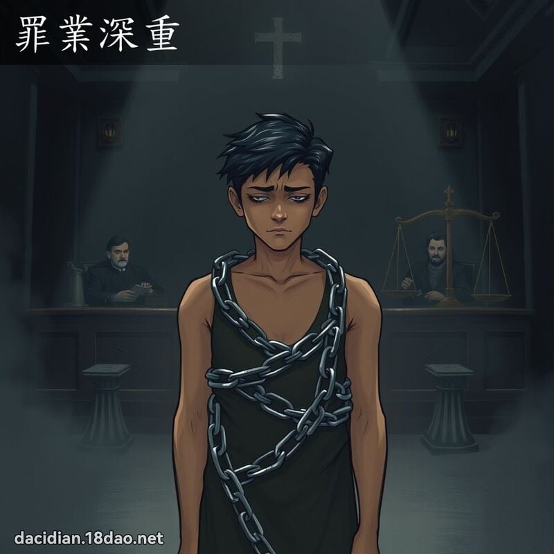 罪業深重 - 國語大辭典配圖