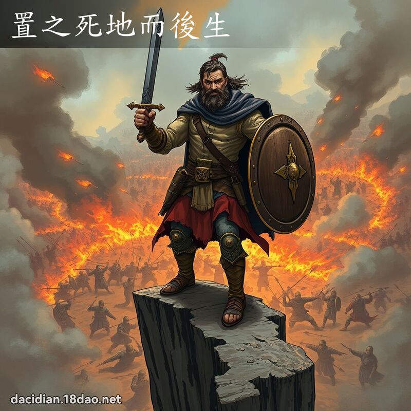 置之死地而後生 - 國語大辭典配圖