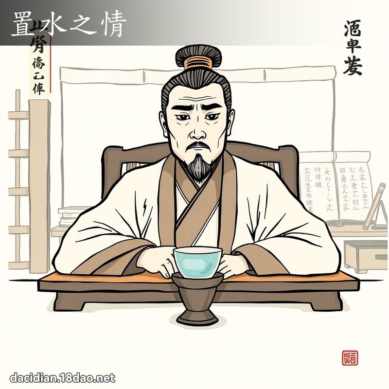 置水之情 - 國語大辭典配圖
