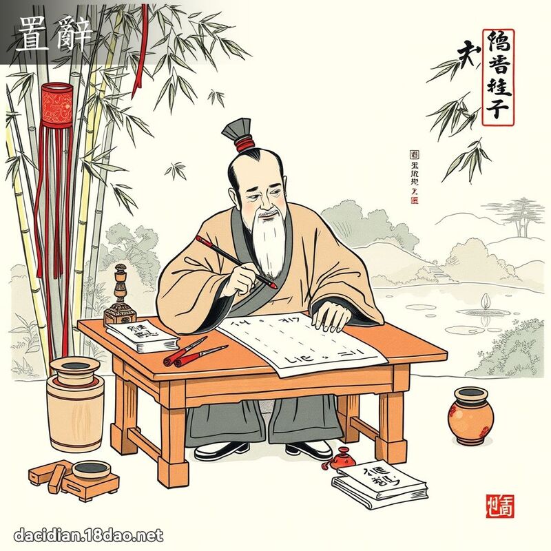置辞 - 国语大辞典配图