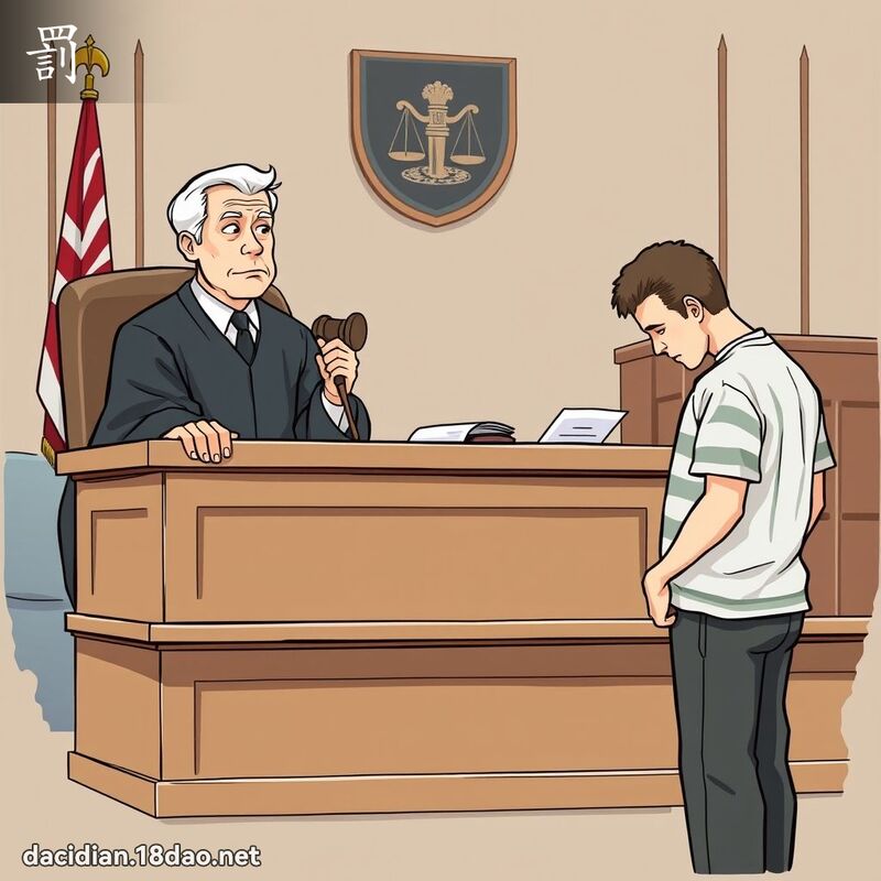 罚 - 国语大辞典配图