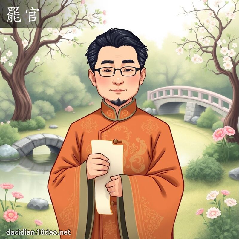 罢官 - 国语大辞典配图