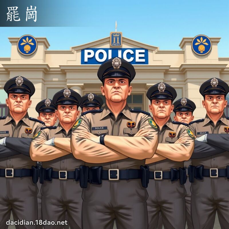 罢岗 - 国语大辞典配图