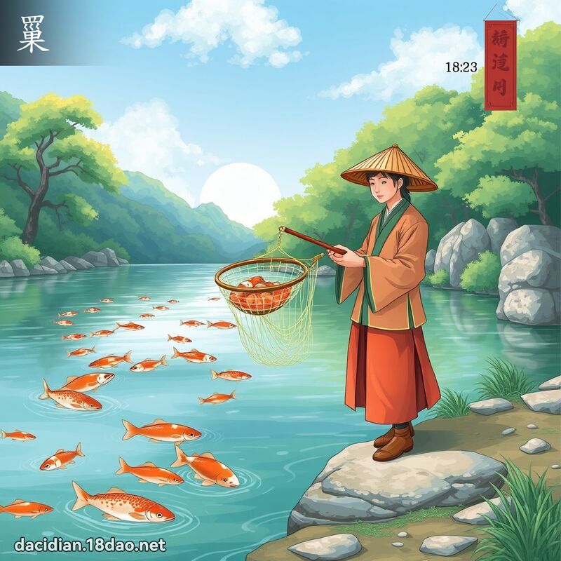 罺 - 国语大辞典配图