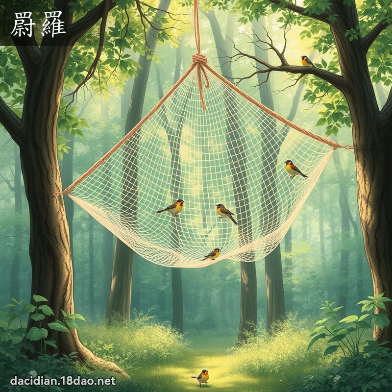 罻罗 - 国语大辞典配图