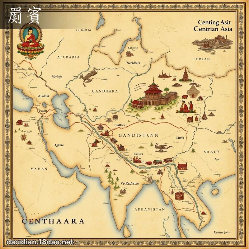 罽宾 - 国语大辞典配图