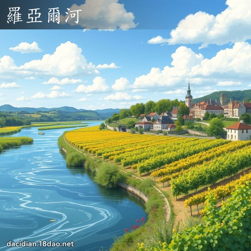 罗亚尔河 - 国语大辞典配图